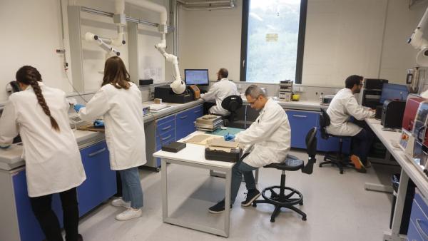 Attività di ricerca nel laboratorio