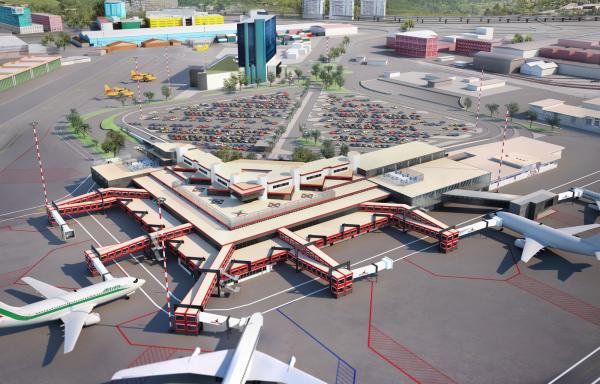 The New Terminal of Genoa Airport