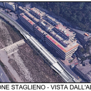 STAZIONE STAGLIENO - VISTA DALL'ALTO